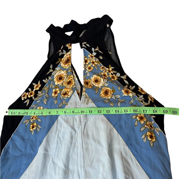 Free People Womens Beat Of My Heart OB819934 Tunic Dress Relaxed Blue Size S - Picture 5 of 10